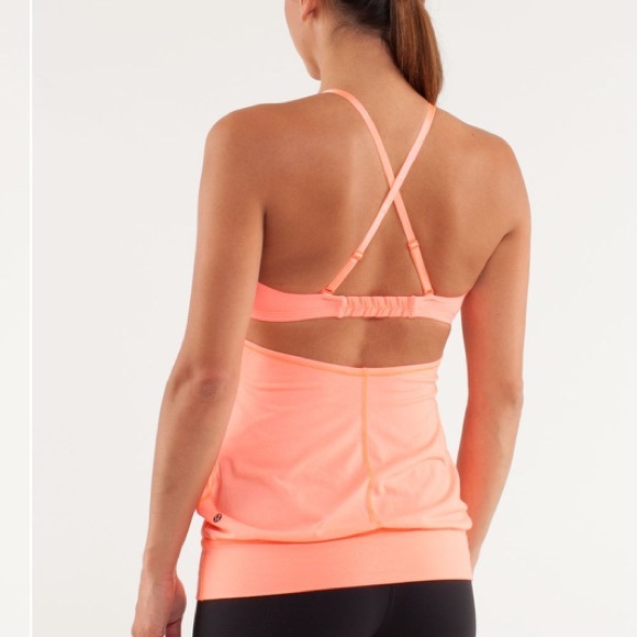 lululemon athletica Tops - Host Pick Lululemon Hot But Not Tank Coral Pink*